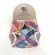 Vrchné nohavičky BambiRoxy PUL jednoveľkostné - patentky - Square colours
