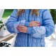 Zimný kabát 3v1 Diva Milano - detail rukávov
