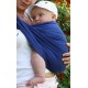 Šatka na nosenie detí Storchenwiege Leo modrá